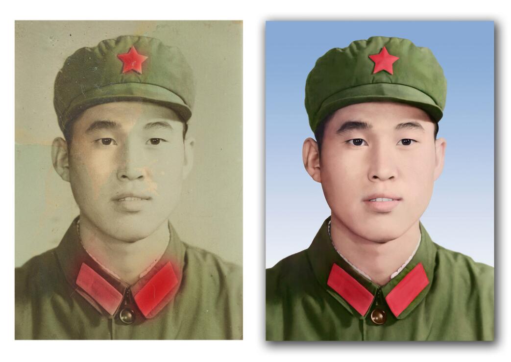 渔薪镇破损照片修复-18